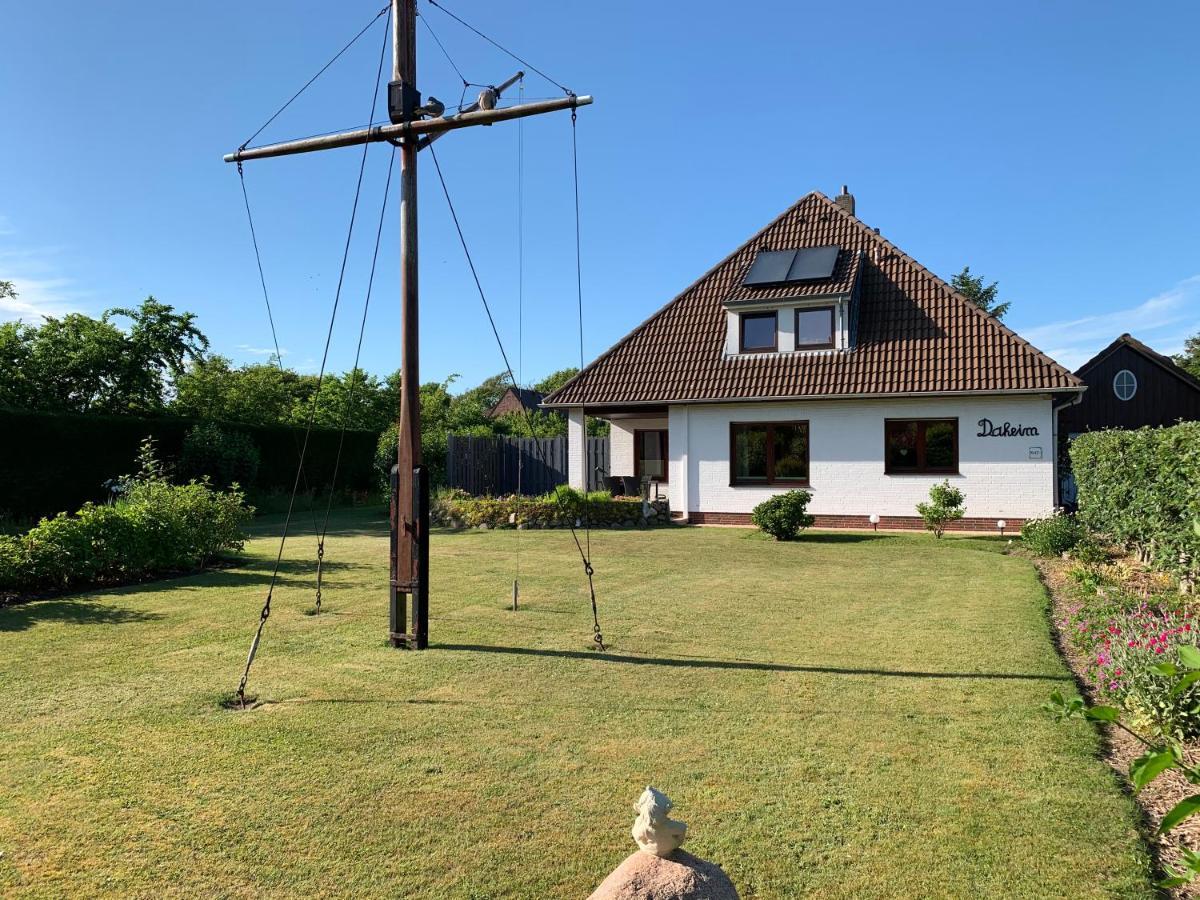 Haus Daheim Appartement Utersum Buitenkant foto