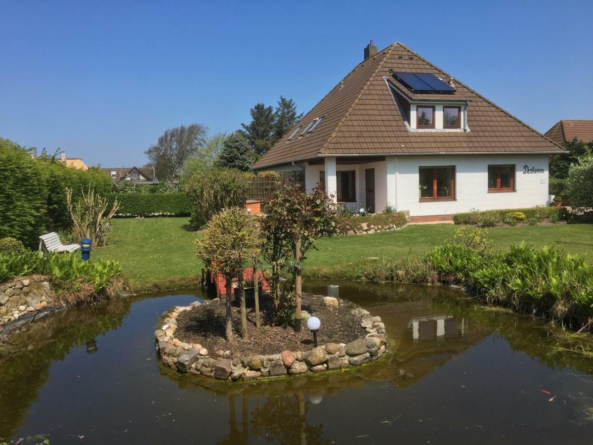 Haus Daheim Appartement Utersum Buitenkant foto